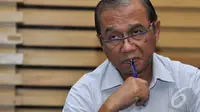 Hari ini, Selasa (16/12/2014), masa jabatan Busyro Muqoddas sebagai pimpinan Komisi Pemberantasan Korupsi (KPK) berakhir. (Liputan6.com/Miftahul Hayat)