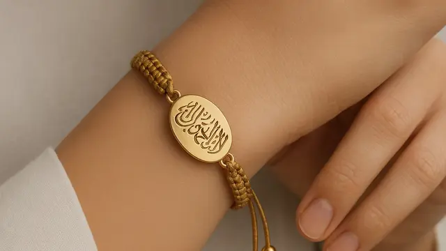 7 Model Gelang Emas Tali Serut Islami, Simbol Elegan yang Sarat Makna