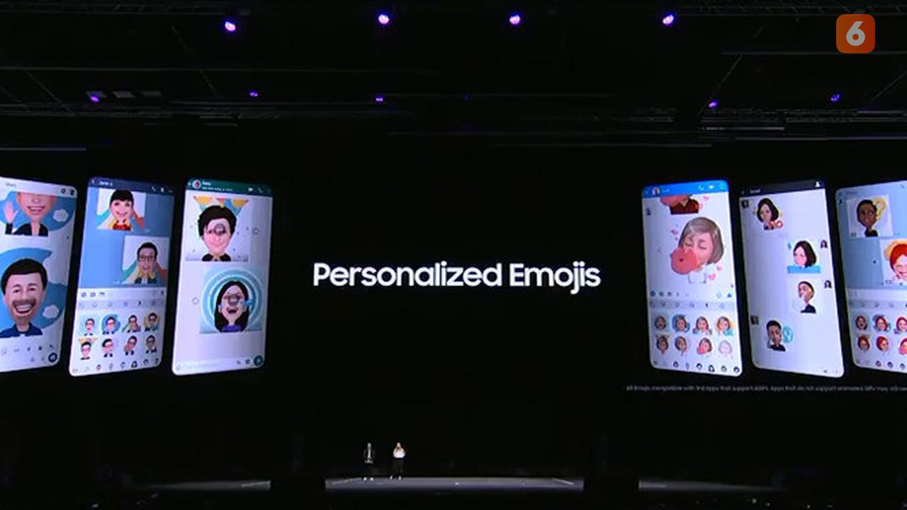 AR Emojis di Samsung Galaxy S9 dan Galaxy S9 Plus. Liputan6.com/Agustin Setyo W