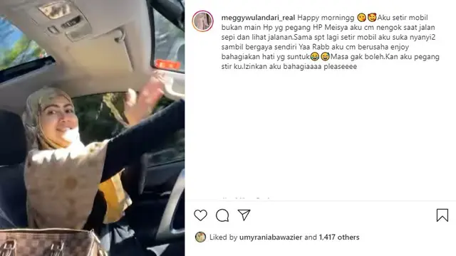Meggy Wulandari (Foto: Instagram/@meggywulandari_real)