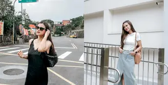 Audi Marissa dan suaminya, Anthony Xie belum lama ini mudik ke Taiwan. Nggak hanya berdua, pasangan ini juga mengajak putra kecil mereka. [@audimarissa]