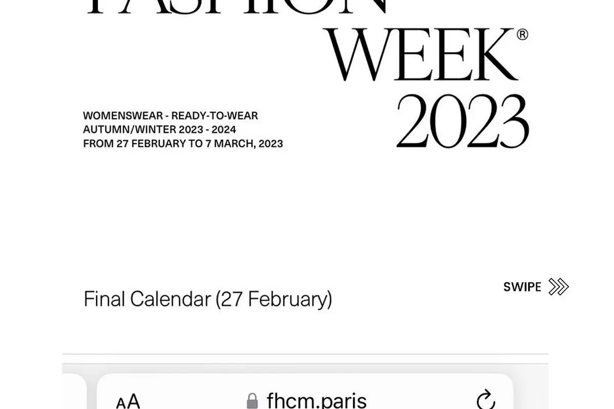 Brand lokal di Paris Fashion Week AW23