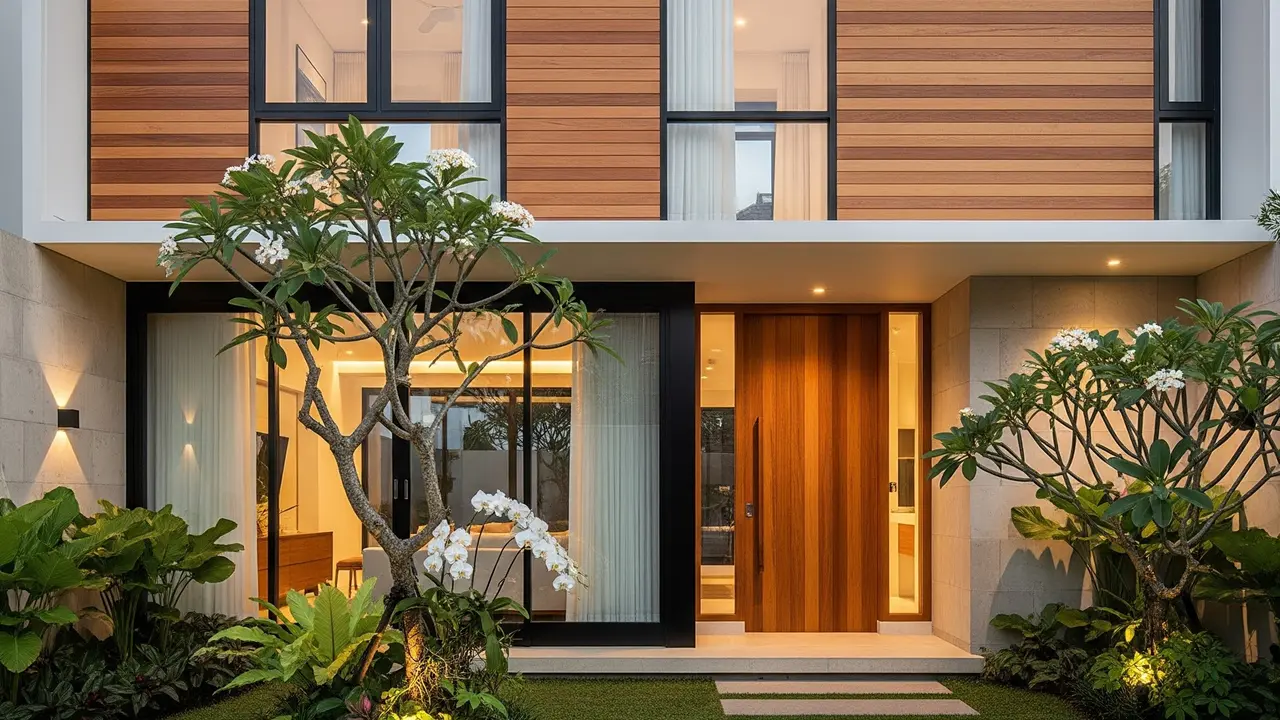 Fasad Rumah Minimalis Terlihat Berkelas
