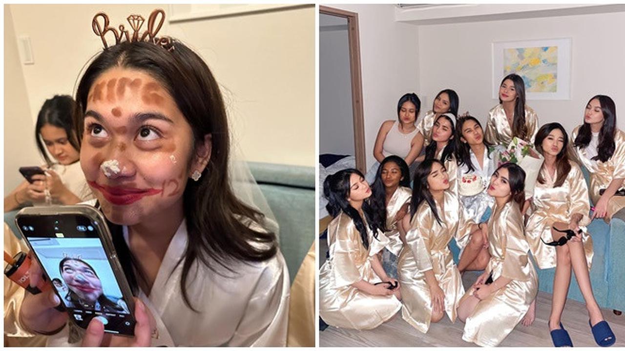 6 Potret Bridal Shower Azizah Salsha, Dikabarkan Menikah dengan Pratama Arhan Hari Ini
