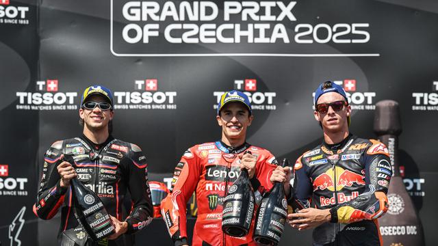 Marco Bezzecchi, Marc Marquez, dan Pedro Acosta