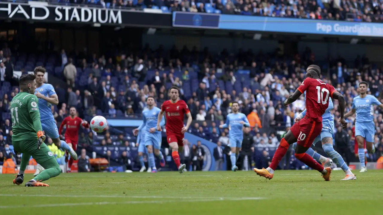 FOTO: Liverpool Tahan Imbang Manchester City pada Lanjutan Liga Inggris