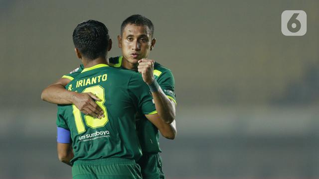 FOTO: Taklukkan Madura United, Persebaya Surabaya Kuasai Puncak Grup C Piala Menpora 2021