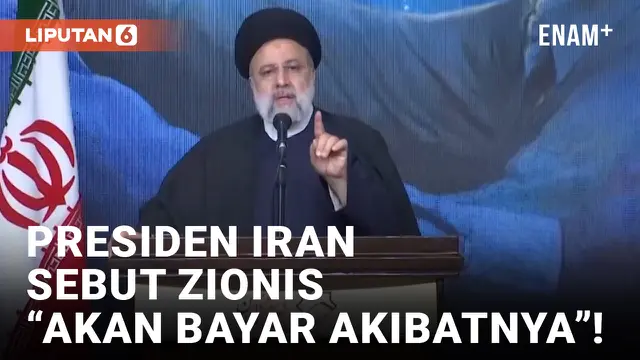 Kecam Ledakan Maut di Iran, Presiden Ebrahim Raisi Ancam Rezim Zionis