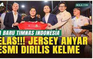 Kelme Perkenalkan Jersey Timnas Indonesia Terbaru, Tampilan Garuda Makin Ikonik!