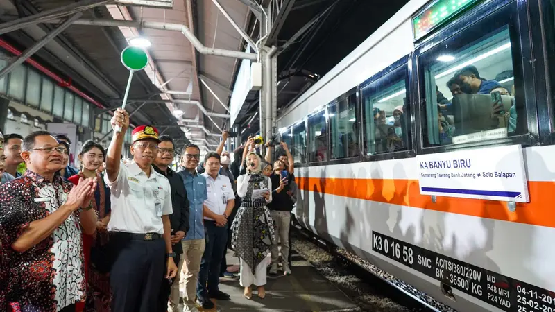 PT Kereta Api Indonesia (Persero) atau KAI meresmikan peluncuran 5 kereta api baru secara serentak pada 1 Juni 2023. (Dok KAI)