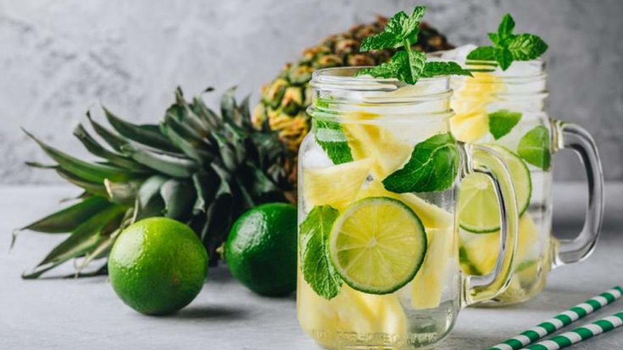 Infused Water. (foto: Pinterst/ELLE Belgique).