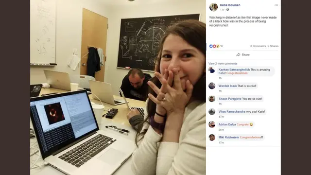 Katie Bouman, wanita di balik foto black hole pertama