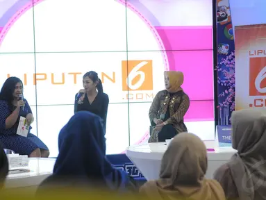 Rabu (19/11/2014), Liputan6.com mengadakan acara bulanan Women's Talk di XL Xplor – Senayan City Lt. 4, Jakarta. (Liputan6.com/Herman Zakharia)