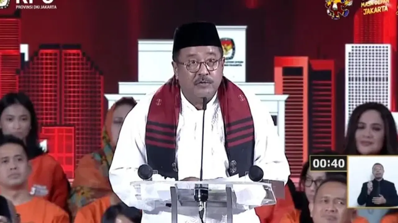 Momen Sarah Dukung Si Doel Soal Solusi Masalah Sampah di Debat Pilkada DKI Jakarta