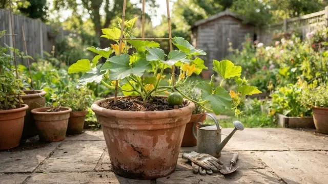Cara Menanam Labu Kuning di Pot