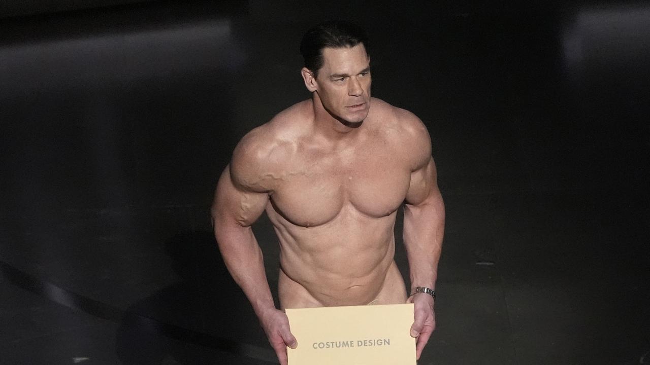 John Cena dalam Piala Oscar 2024. (AP Photo/Chris Pizzello)