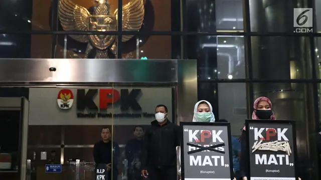 Aliansi Masyarakat Sipil Anti Korupsi Nyatakan KPK Telah Mati