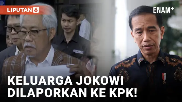 Keluarga Presiden Jokowi Dilaporkan ke KPK Atas Dugaan Nepotisme