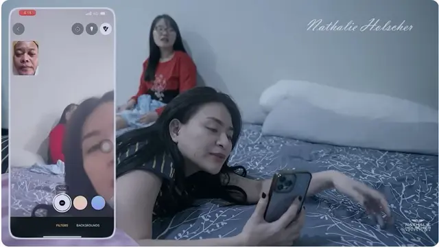 6 Momen Nathalie Holscher Video Call Sule Ucapkan Selamat Ultah, Adzam Siapkan Kue