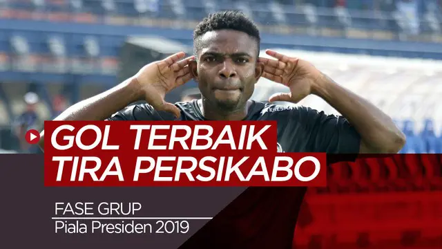 VIDEO: Osas Saha Cetak Dua Gol Indah untuk Tira Persikabo di Piala Presiden 2019