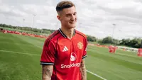 Penyerang anyar Manchester United, Benjamin Sesko (Dok. Man United)