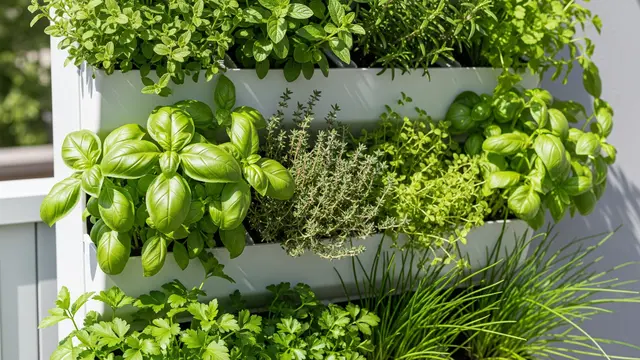 anaman Edible untuk Kebun Vertikal