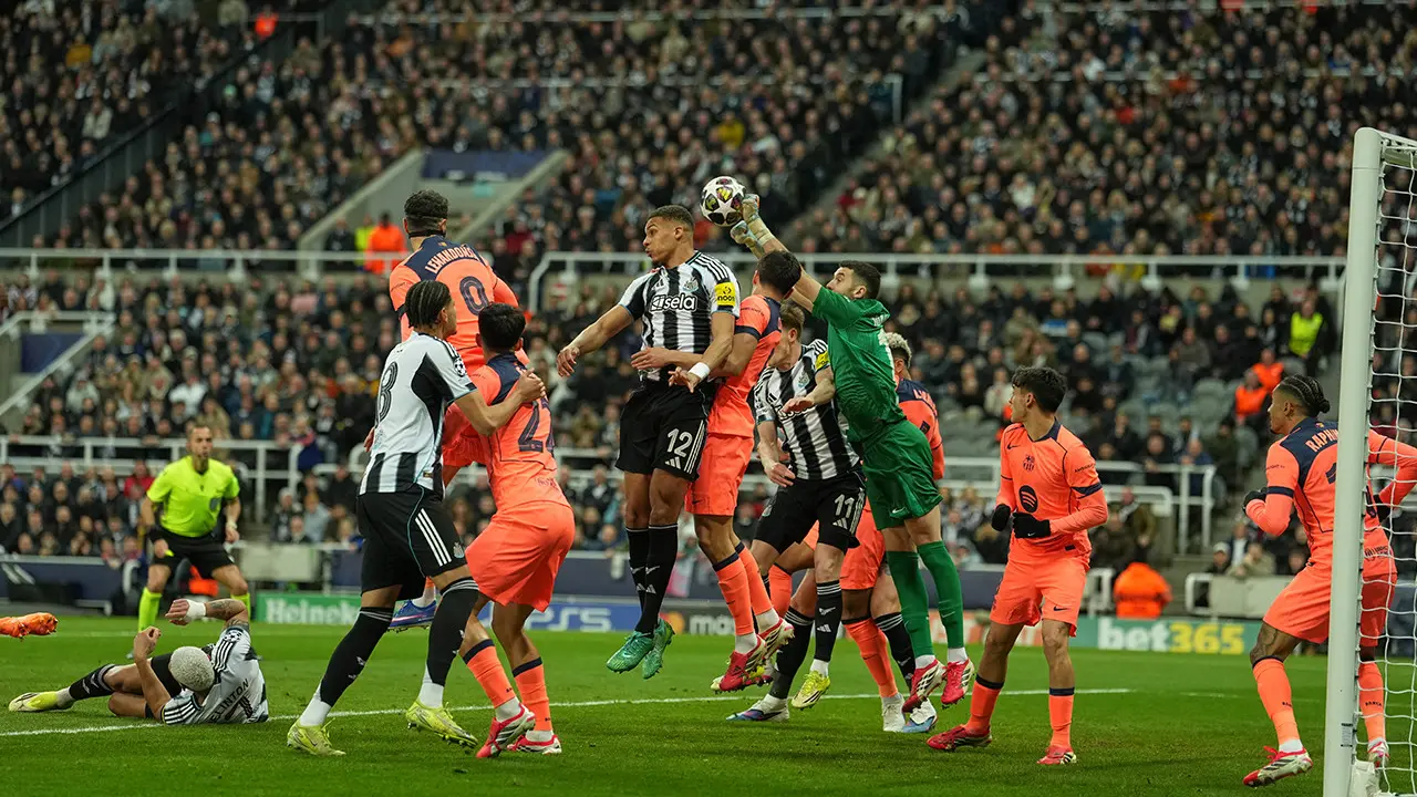 newcastle vs barcelona liga champions