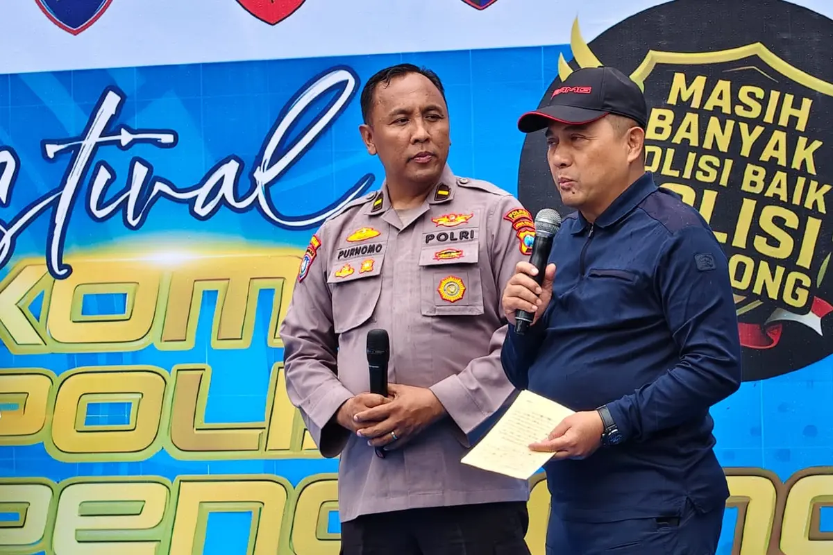 Badan Pemelihara Keamanan (Baharkam) Polri menggelar Festival Komik Polisi Penolong 2025 di kawasan Car Free Day (CFD) Bundaran Hotel Indonesia.