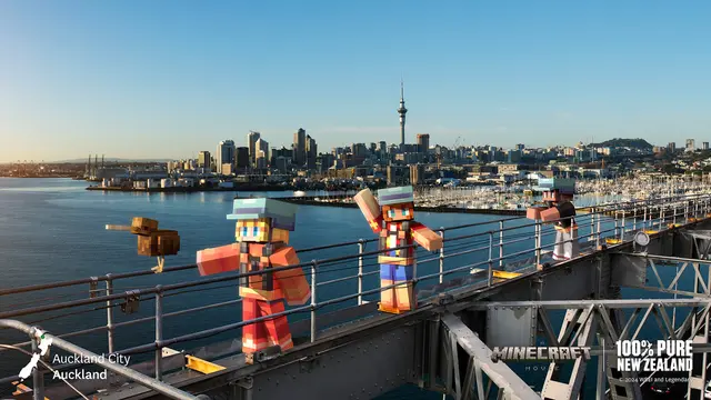Auckland City Minecraft (Foto Dok: The New Zealand)