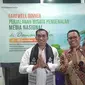 Bupati Toba, Poltak Sitorus saat menghadiri acara Farewell Dinner Perjalanan Wisata Pengenalan Media Nasional di Danau Toba. (Dok. Liputan6.com/Ady Anugrahadi)