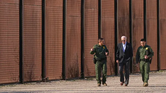 Imigran Melonjak, Joe Biden Kunjungi Perbatasan AS - Meksiko