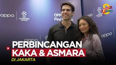 Berita video aktris Asmara Abigail mengungkapkan perbincangan singkatnya dengan legenda AC Milan, Ricardo Kaka, di Jakarta, Sabtu (3/6/2023) malam hari WIB.