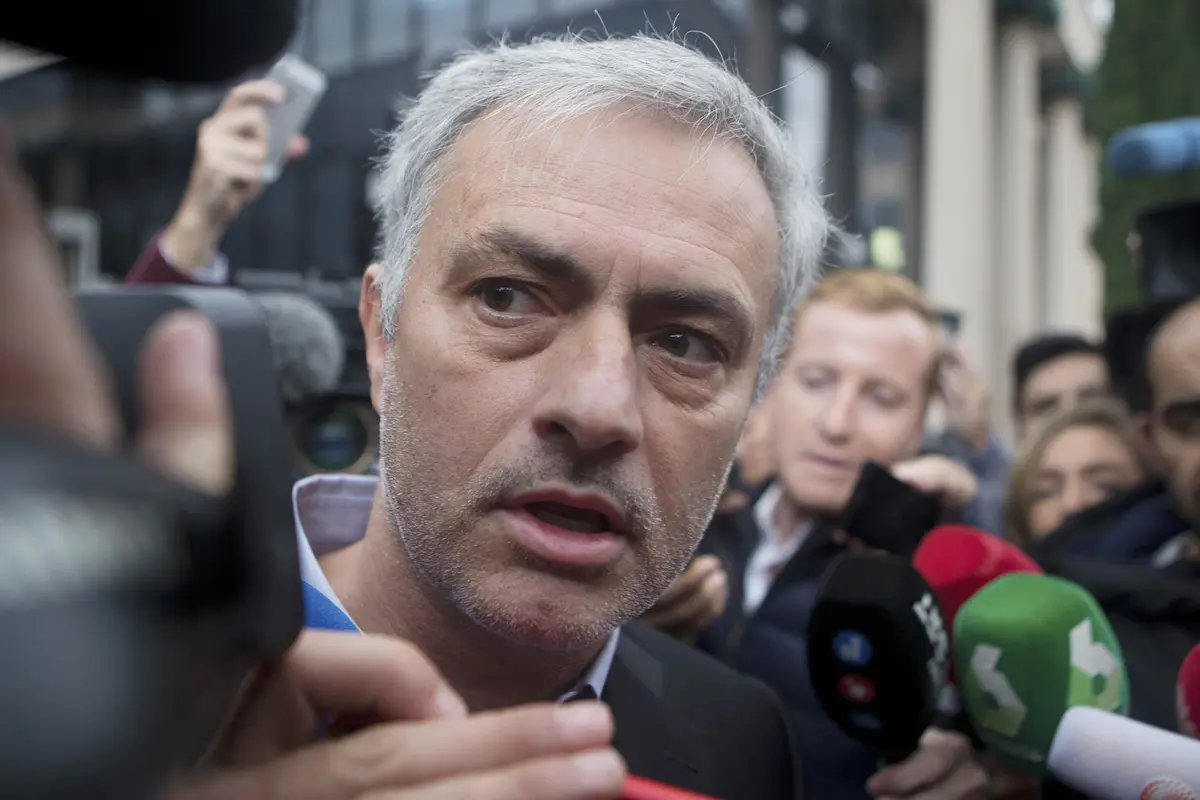 FOTO: Kembali ke Madrid, Jose Mourinho Jalani Sidang