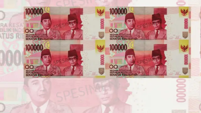 Uang Bersambung atau Tak Dipotong Bank Indonesia.  Dok BI