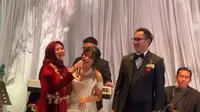 Aldi Bragi dan Ikke Nurjanah Penuhi Permintaan Anak, Duet Lagu Memandangmu di Pernikahan Putri Tercinta
