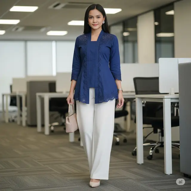 6 Inspirasi Outfit Ibu Pejabat Sederhana untuk Tampil Elegan dan Berwibawa