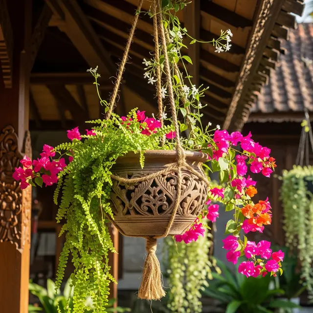 Model Pot Bunga untuk Teras Rumah