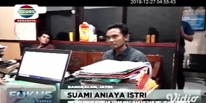 VIDEO: Seorang Pria di Madura Aniaya Istrinya yang Buta dan Lumpuh