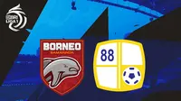 Link Live Streaming BRI Liga 1: Borneo FC Vs Barito Putera