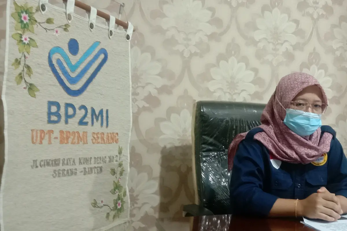 BP2MI Serang Siap Vaksin Calon Pekerja Migran Negara Tujuan Korea Selatan Dan Jepang. (01/07/2021). (Liputan6.com/Yandhi Deslatama).