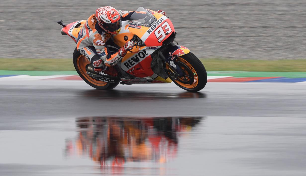 FOTO Crutchlow Tercepat Di MotoGP Argentina Marquez Rossi