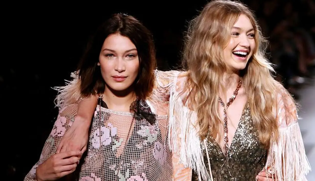 Gigi Hadid pun merasa senang bisa melihat adiknya tumbuh dan bisa membantunya jika dibutuhkan. (Marie Claire)