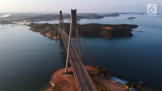 Jembatan Barelang Dari Udara
