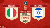 Kualifikasi Piala Dunia 2018 Italia Vs Israel (Bola.com/Adreanus Titus)