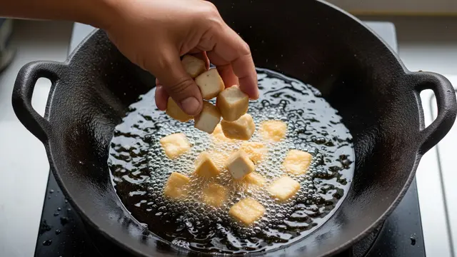 Menggoreng Tahu Sumedang