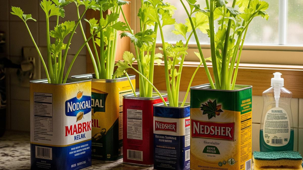 Cara Menanam Seledri di Kemasan Bekas Minyak Goreng, Solusi Kebun Mini di Rumah