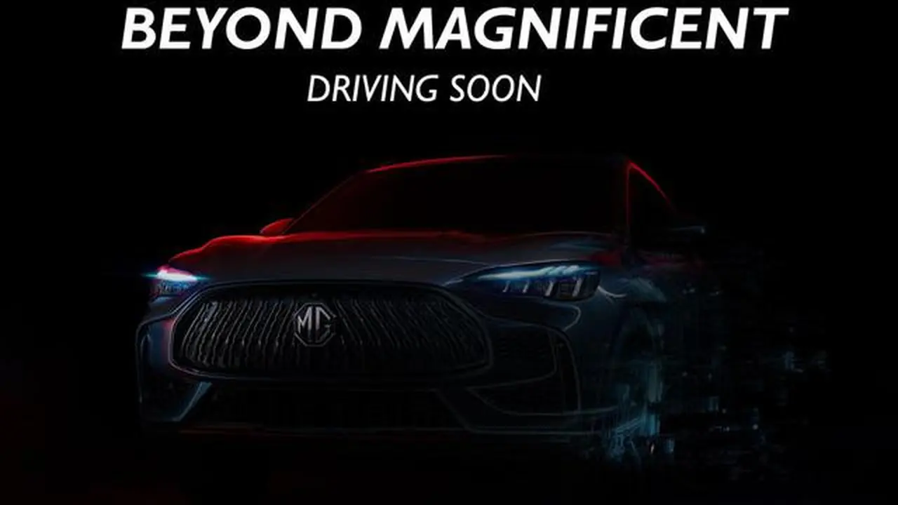 Siluet SUV baru MG di awal 2023