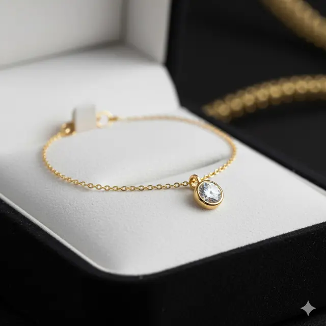 Gelang Emas 2 Gram Rantai Kecil