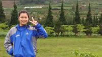 Jessica, seorang mahasiswi asal Bandung yang mendapatkan kesempatan dari FIFA untuk terlibat di Piala Dunia 2018 sebagai volunteer. (Dok. Pribadi)