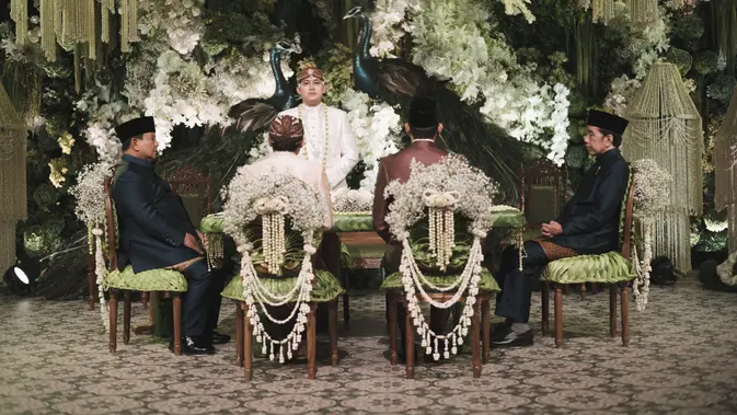 Momen Haru Prabowo dan Jokowi Jadi Saksi Nikah Kasespri Rizky Irmansyah
